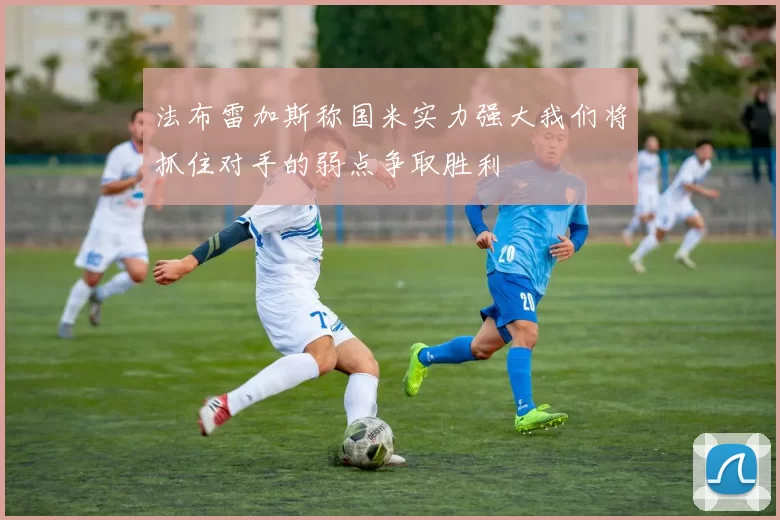 法布雷加斯称国米实力强大我们将抓住对手的弱点争取胜利